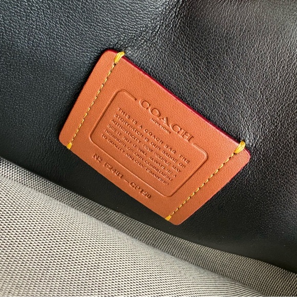 Coach Tabby 26 Shoulder Bag, Black/ Silver Hardware NWOT - Picture 12 of 16